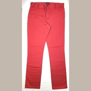 The Children's Place Boys Red Chino Pants Size 18 NWT Adjustable Waist